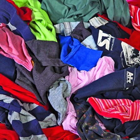All Rags ALL RAGS R301-25 T-Shirt Knit Rag, Cotton, 175 Bag R301-25
